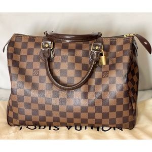 SOLD‼️ Auth. LV speedy 30 damier ebene